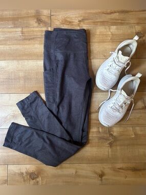 Mondetta Performance Luxury High Rise Jacquard Leggings with Pockets - Size M